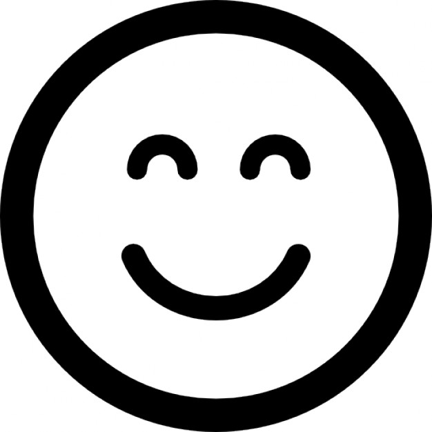 Emoticon square smiling face with closed eyes Icons | Free Download