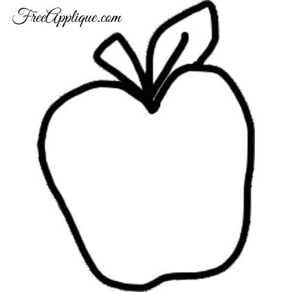 Fruit Patterns, Shapes for Applique, Quilting, Clip Art