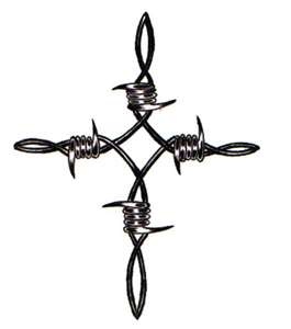 Men Small Barb and Barbed Wire Tattoos | Tattoos