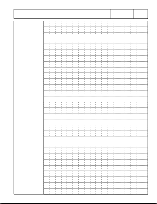 Notebook paper template - news airth castle
