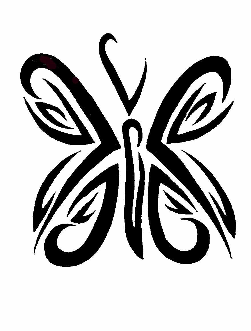 Tribal Butterfly