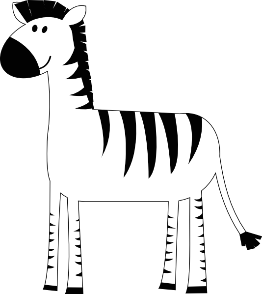 Zebra Outline