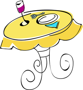 Free Clip Art For Setting The Table | Unique Gift For Women