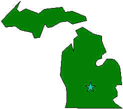 Shape Of Michigan - ClipArt Best