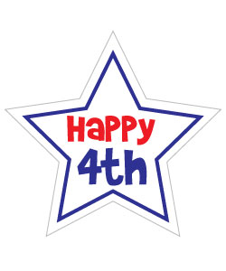 Free 4th Of July Clipart and graphics to print or use on websites!