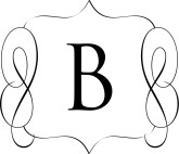 Monogram Letters, Black Letters, Monogram Alphabet - ShareHolidays