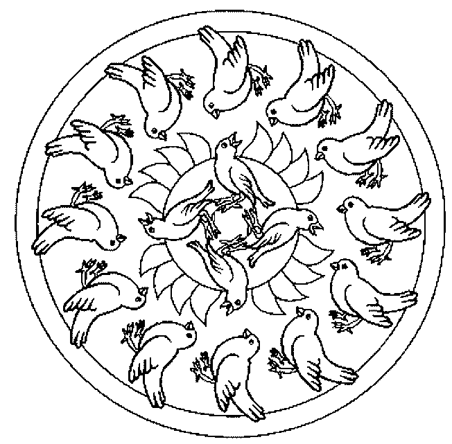 Mandala Coloring Pages