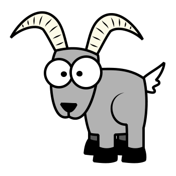 How to draw a goat