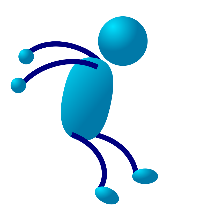 Clipart - Stickman