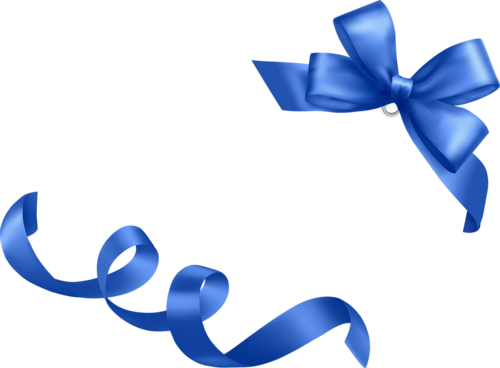 Download PNG image: blue ribbon PNG image