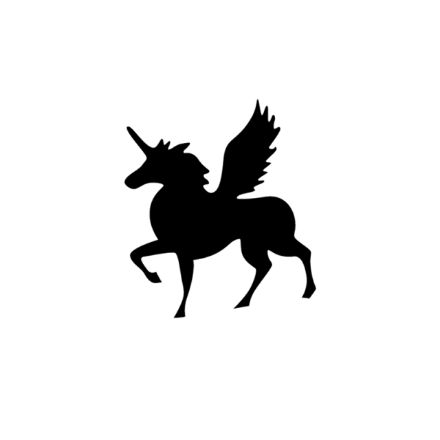 Unicorn Stencil