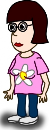 girl_cartoon_character_clip_ ...