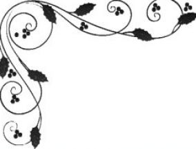 Black And White Flower Border Clipart - Free ...