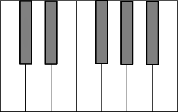 Keyboard Piano Printout - ClipArt Best