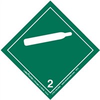 Hazard Class 2 Labels - Hazard Class Labels from Labelmaster