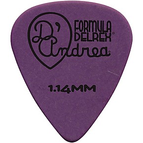 D'Andrea Delrex Delrin Guitar Picks - One Dozen | Musician's Friend