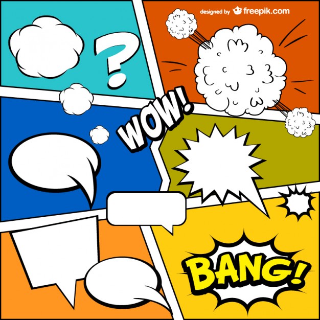Comic Book onomatopoeia Vector | Free Download