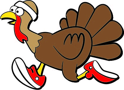 Running Turkey Clipart