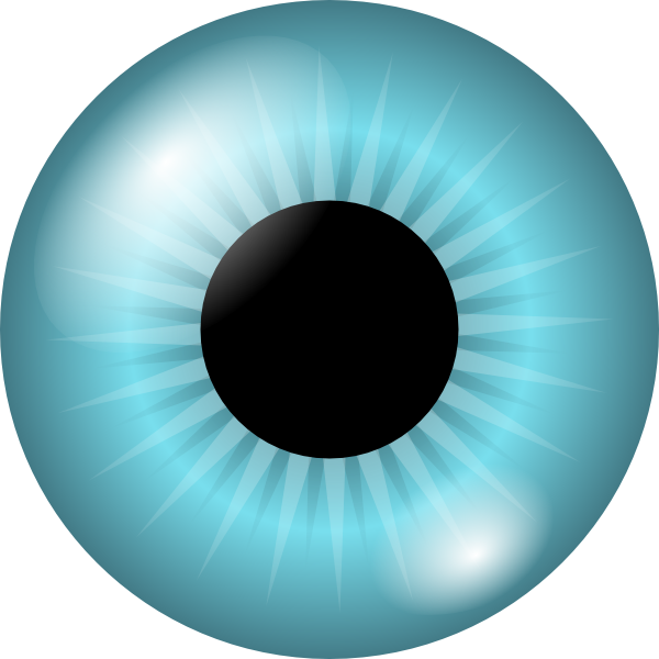 Iris And Pupil clip art Free Vector / 4Vector