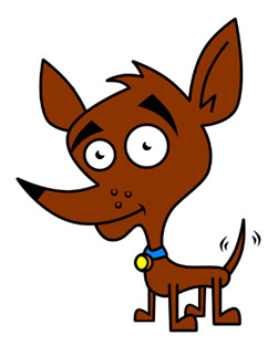 Funny Dog Clipart