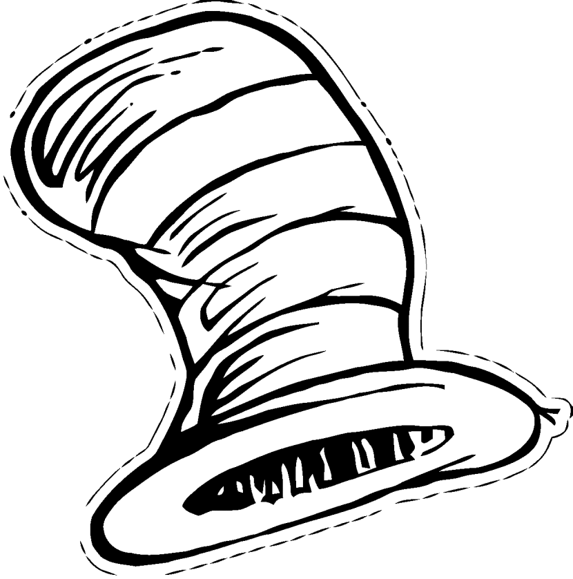 Free Cat In The Hat Clip Art Pictures - Clipartix