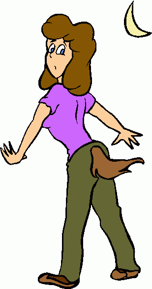 Halloween Werewolf Clipart