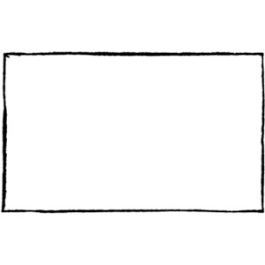 Green rectangle black border clipart
