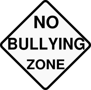 No Bullying Zone clip art - vector clip art online, royalty free ...