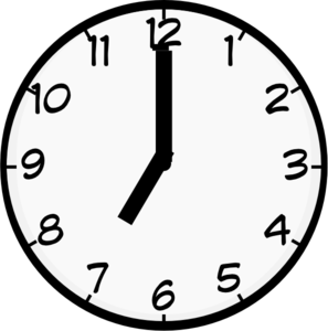 7 O Clock Clip Art - vector clip art online, royalty ...