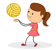 Free Sports - Volleyball Clipart - Clip Art Pictures - Graphics ...