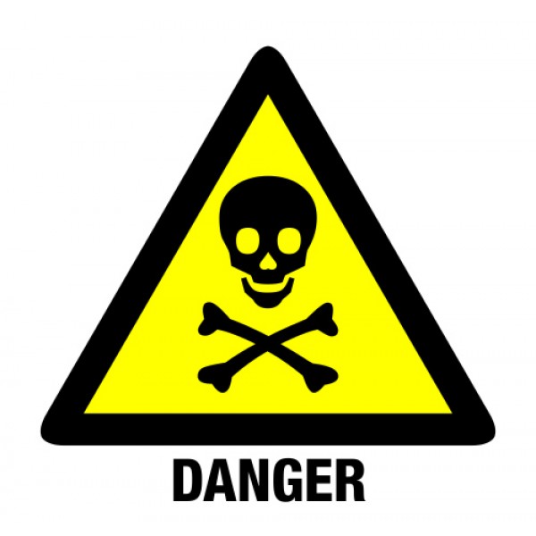 Danger Sign Skull