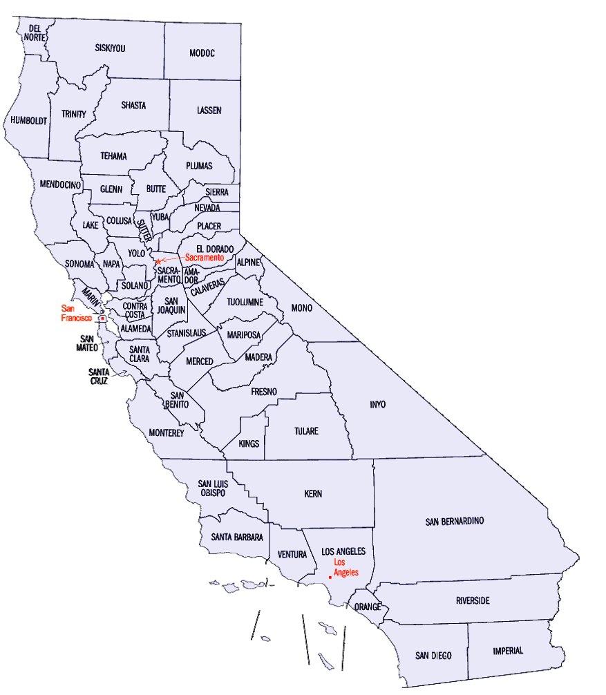 california clipart