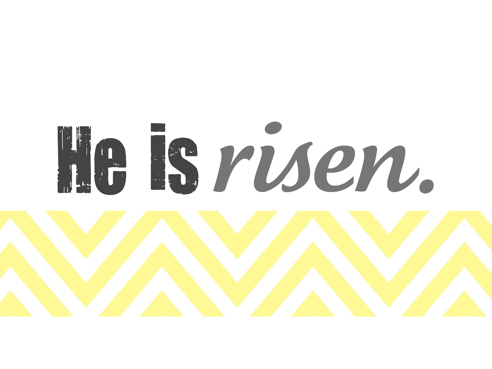 He Is Not Here He Is Risen Clip Art