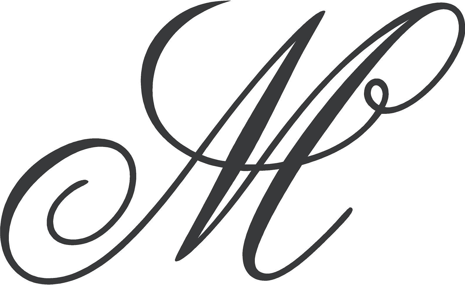 Cursive Border | The Best Home Decor