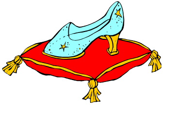 Glass Slipper Clip Art