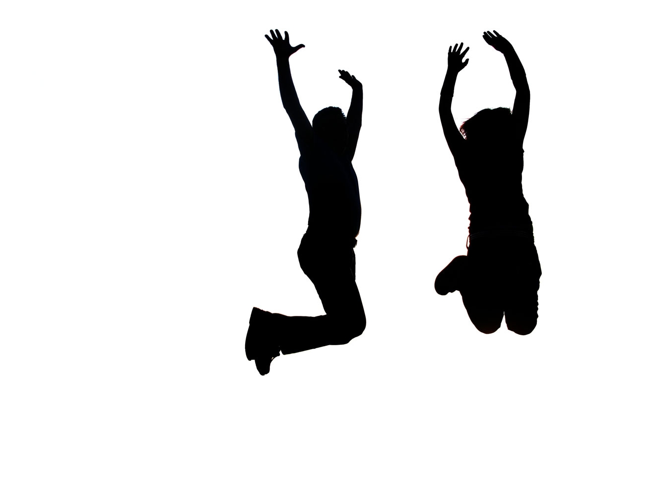 Happy People Clipart Black And White
