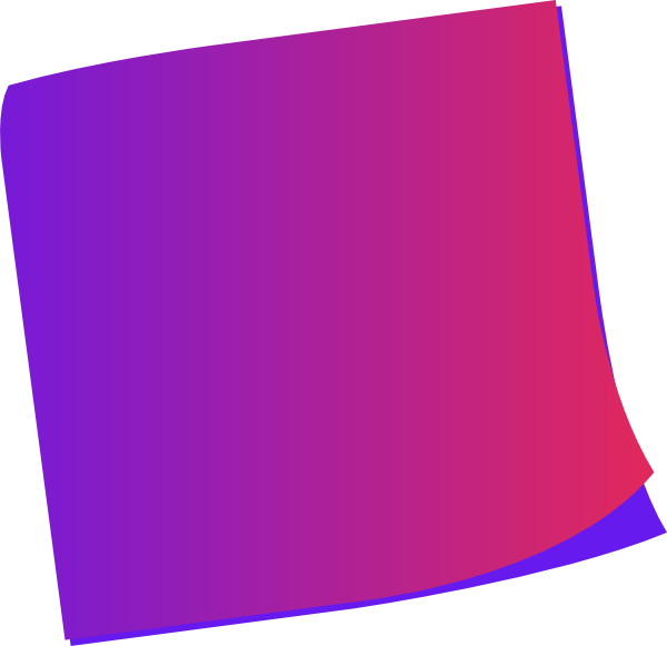 Blue Red Sticky Note Clip Art - vector clip art ...