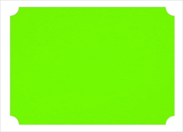 Blank Ticket Template – 21+ Free PSD, Vector EPS, AI, Word Format ...