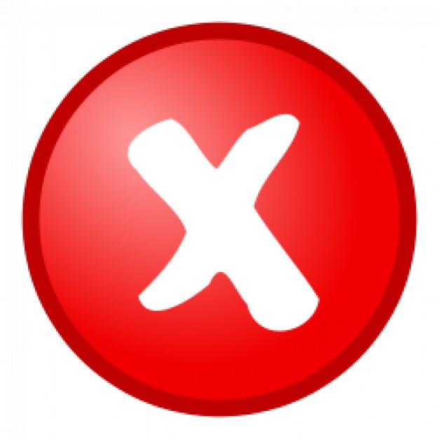 Red + green ok not ok icons Vector | Free Download
