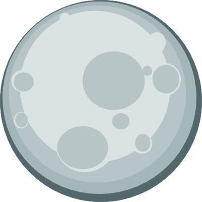 Full Moon Transparent Clipart