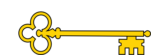 Gold Key Clipart - Free Clipart Images