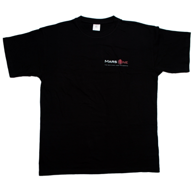Black Regular T-shirt - Men - Mars One Webshop