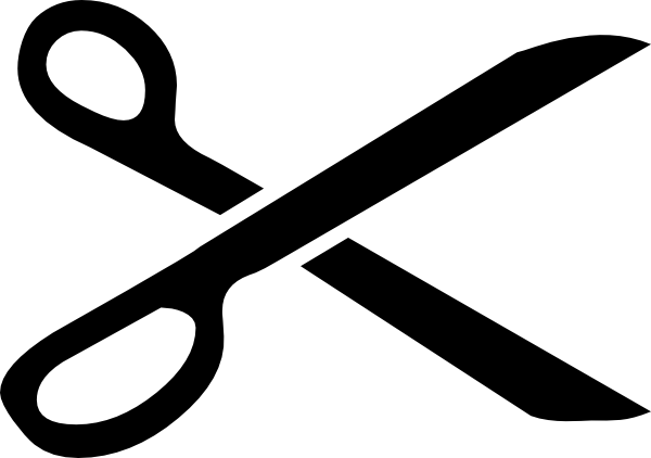 Scissors Clipart Black And White - Free Clipart Images