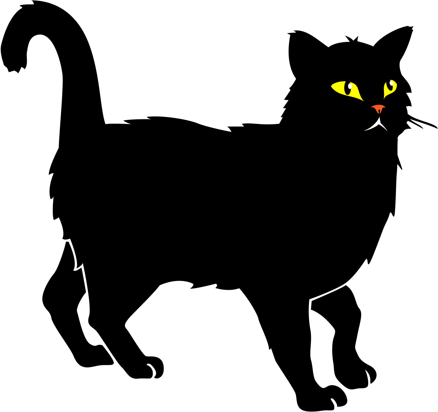 Black Cat Vector, Cristiano Ronaldo Portrait, Handcuffs, Skull ...