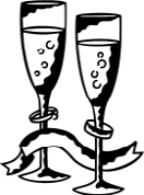 Champagne Glasses Clipart
