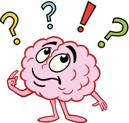 Thinking brain clipart