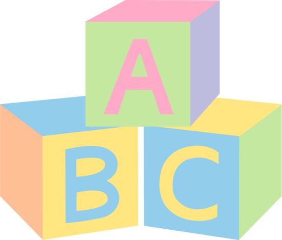 Baby Blocks Clipart - Tumundografico
