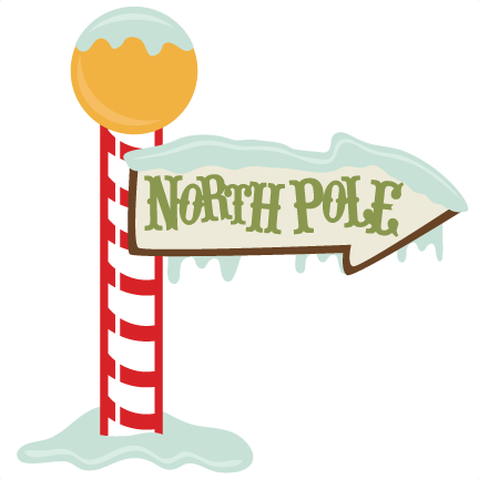 North Pole Santa's Workshop Clipart
