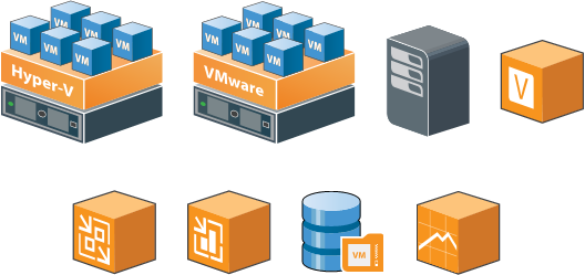 Free Hyper-V and VMware Stencils for Visio