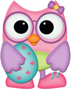 Easter owl clip art
